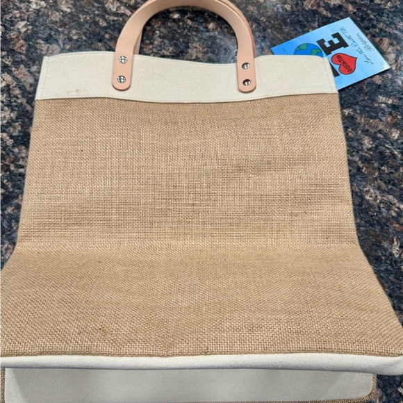 Brighton tote, new with tag          “Love Makes the Earth Go Round” - Picture 5 of 14